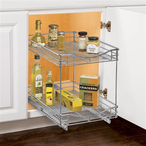 sliding cabinet organizers